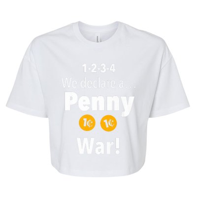 Penny War Premium Bella+Canvas Jersey Crop Tee