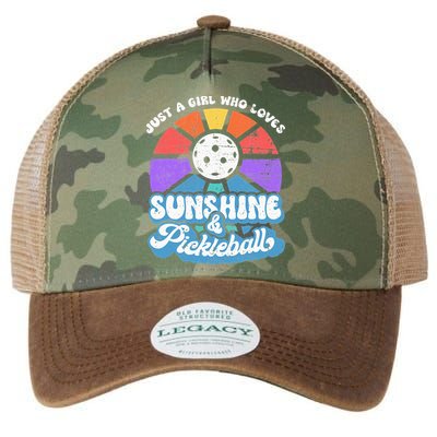 Pickleball Wo Pickleball Pickleball Lover Legacy Tie Dye Trucker Hat