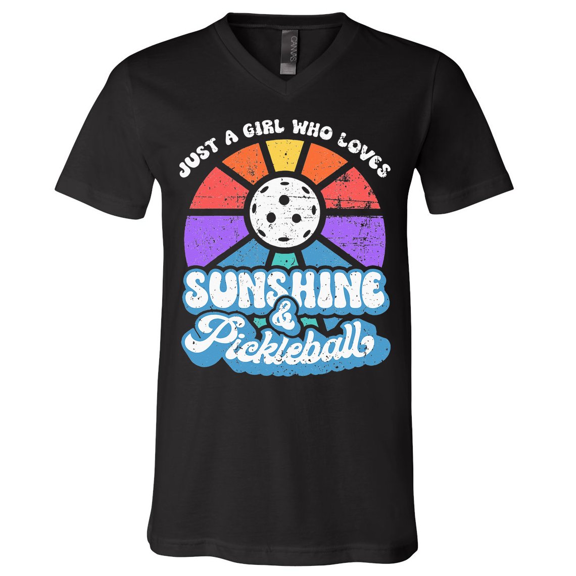 Pickleball Wo Pickleball Pickleball Lover V-Neck T-Shirt