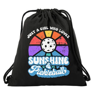 Pickleball Wo Pickleball Pickleball Lover Drawstring Bag