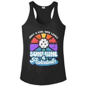 Pickleball Wo Pickleball Pickleball Lover Ladies PosiCharge Competitor Racerback Tank