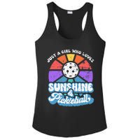 Pickleball Wo Pickleball Pickleball Lover Ladies PosiCharge Competitor Racerback Tank