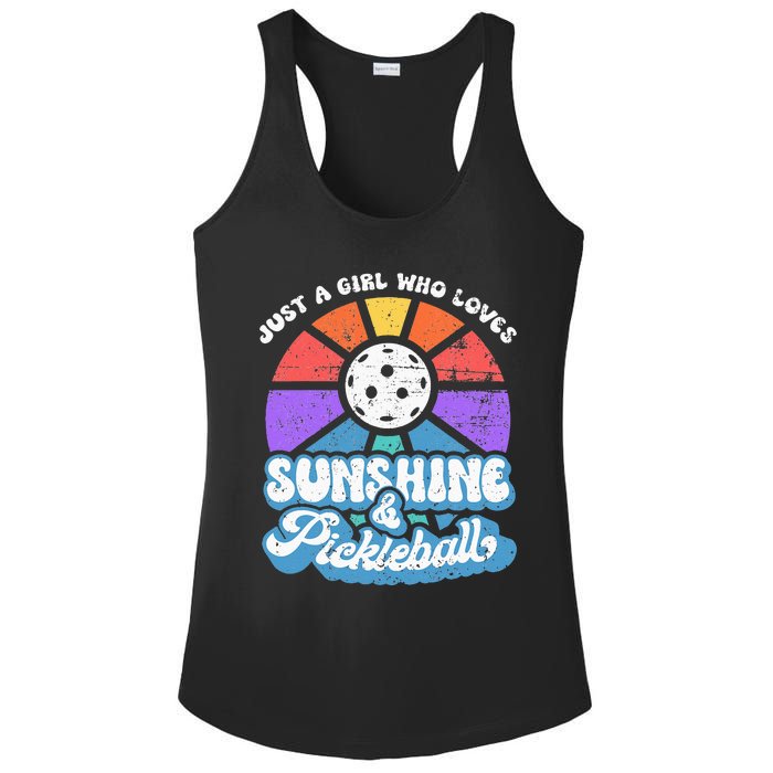 Pickleball Wo Pickleball Pickleball Lover Ladies PosiCharge Competitor Racerback Tank