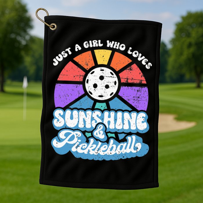 Pickleball Wo Pickleball Pickleball Lover Golf Towel