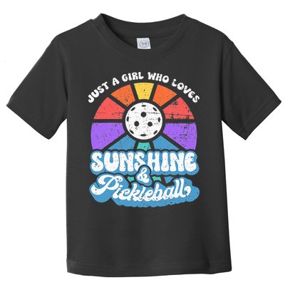 Pickleball Wo Pickleball Pickleball Lover Toddler T-Shirt