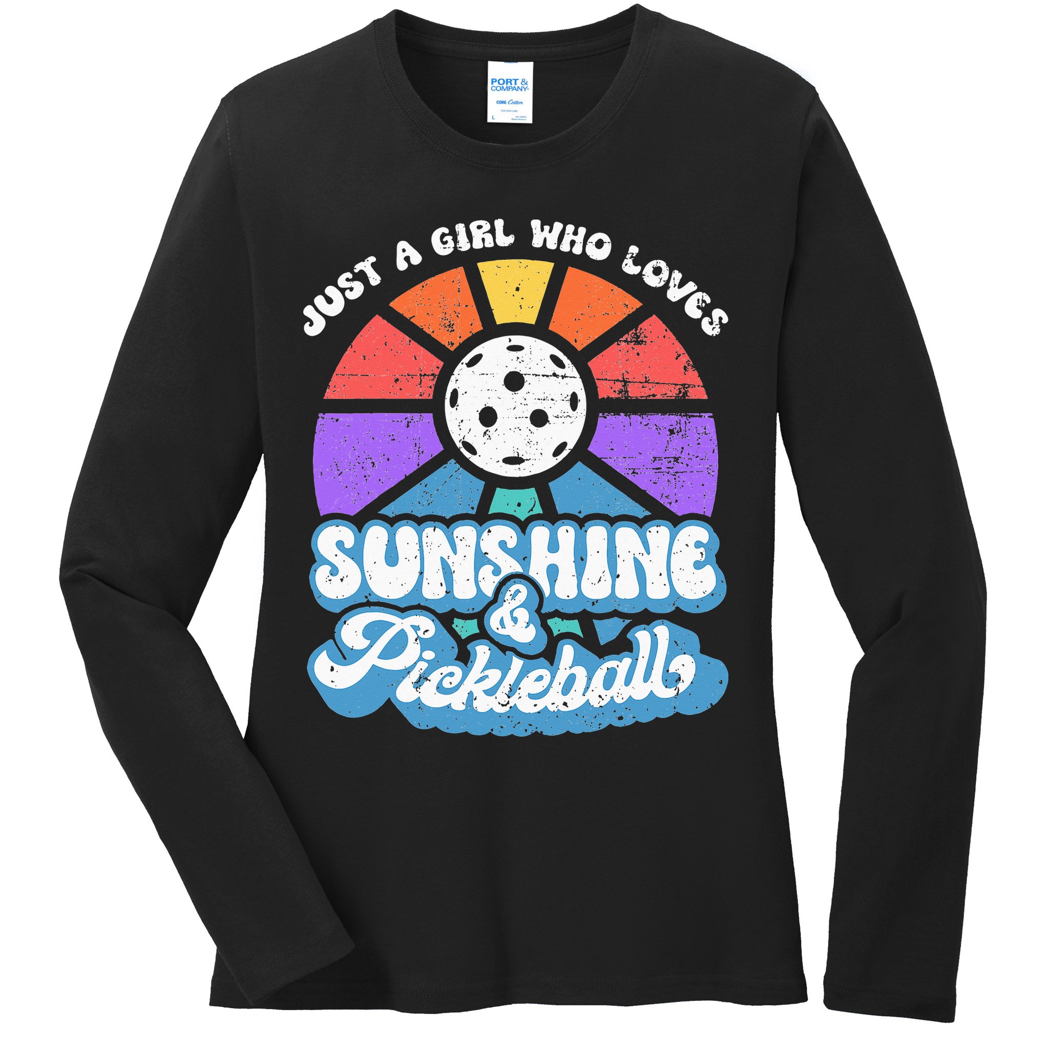 Pickleball Wo Pickleball Pickleball Lover Ladies Long Sleeve Shirt
