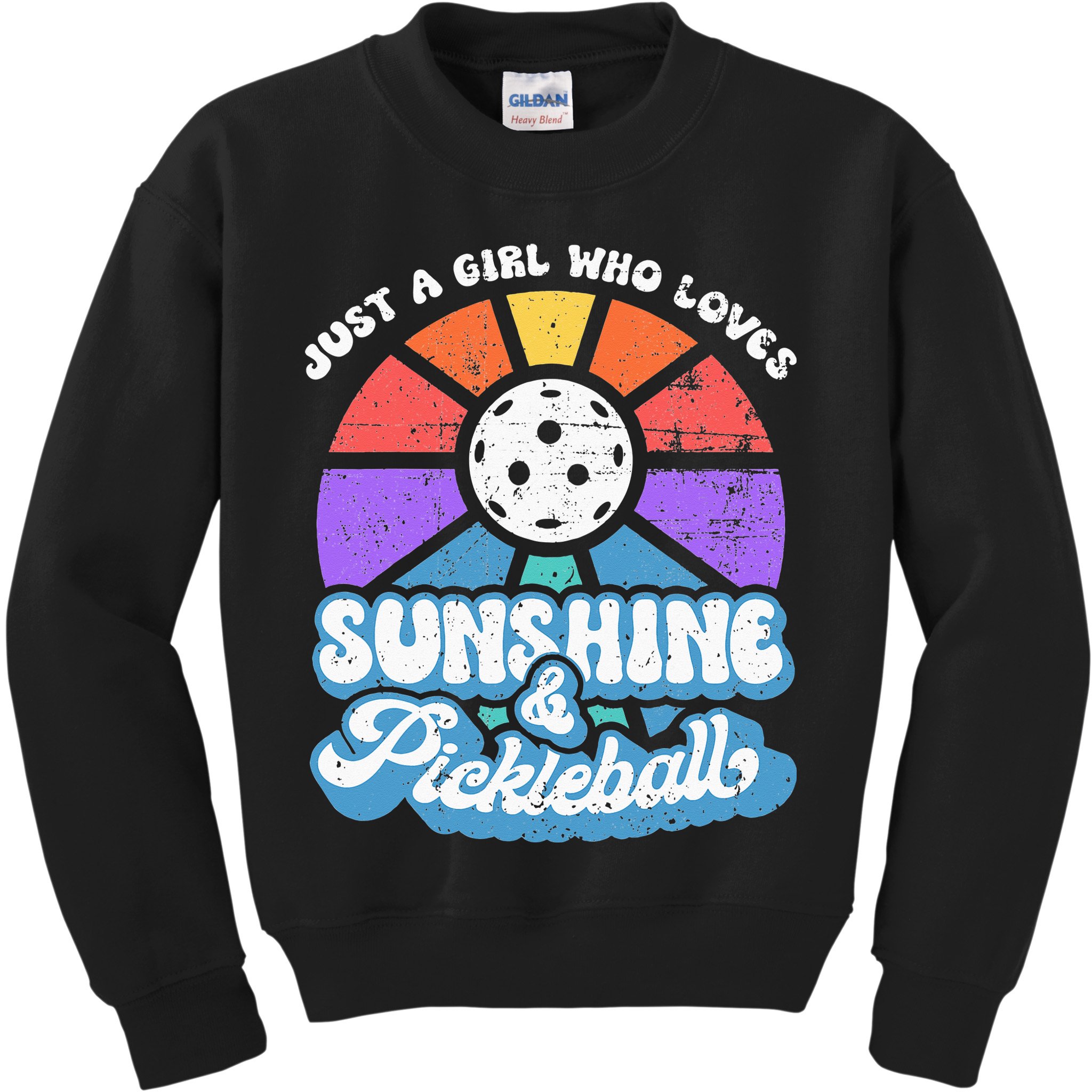 Pickleball Wo Pickleball Pickleball Lover Kids Sweatshirt