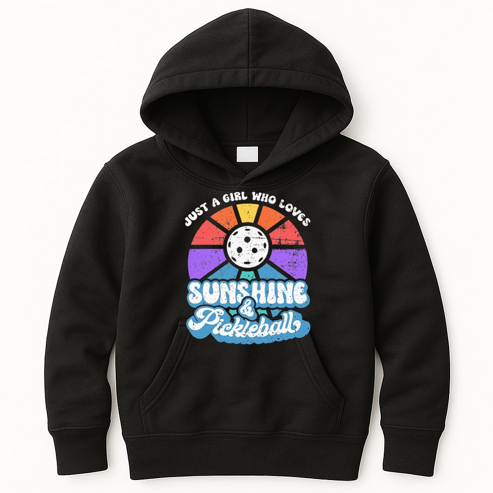 Pickleball Wo Pickleball Pickleball Lover Kids Hoodie