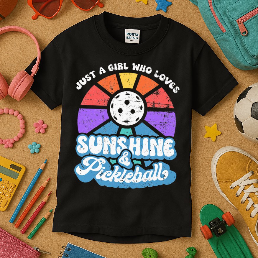 Pickleball Wo Pickleball Pickleball Lover Kids T-Shirt