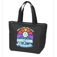 Pickleball Wo Pickleball Pickleball Lover Zip Tote Bag