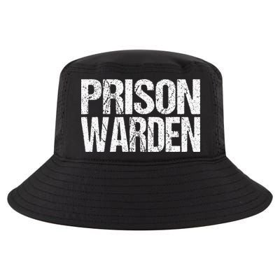 Prison Warden Police Officer Guard Lazy Halloween Cool Comfort Performance Bucket Hat
