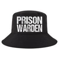 Prison Warden Police Officer Guard Lazy Halloween Cool Comfort Performance Bucket Hat