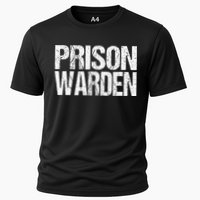 Prison Warden Police Officer Guard Lazy Halloween Cooling Performance Crew T-Shirt
