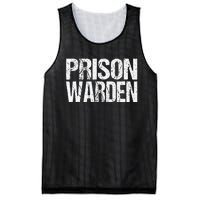 Prison Warden Police Officer Guard Lazy Halloween Mesh Reversible Basketball Jersey Tank