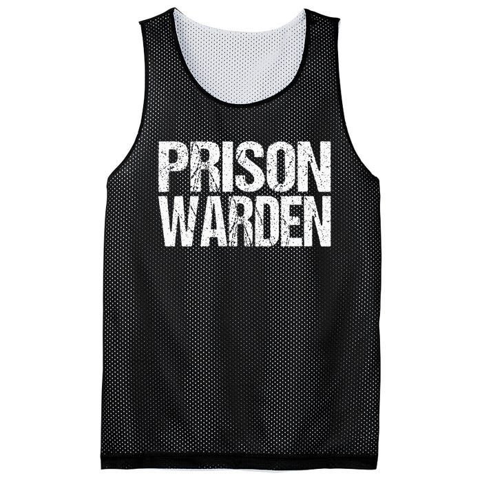 Prison Warden Police Officer Guard Lazy Halloween Mesh Reversible Basketball Jersey Tank