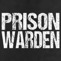 Prison Warden Police Officer Guard Lazy Halloween 12oz Stainless Steel Coffee Mug