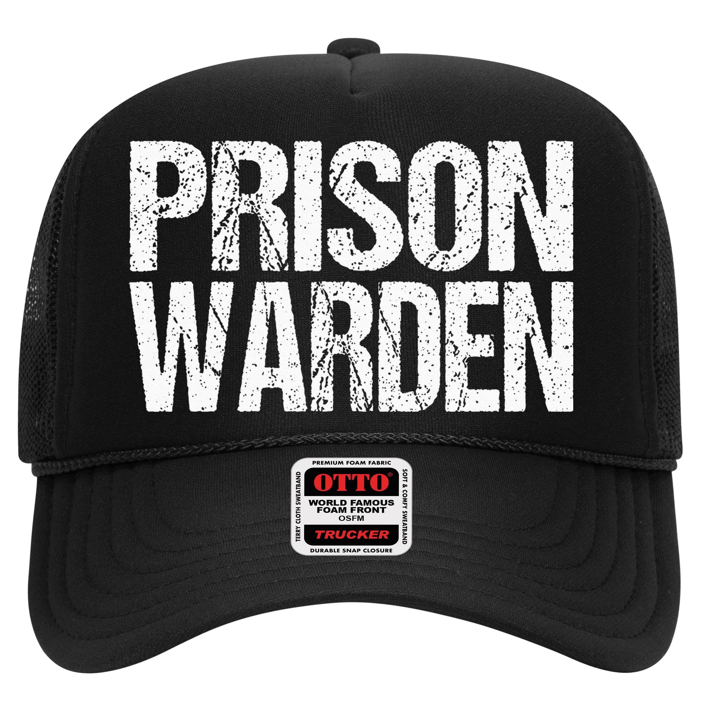 Prison Warden Police Officer Guard Lazy Halloween Hat