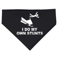 Personal Watercraft PWC I Do My Own Stunts Jet Ski Gift USA-Made Doggie Bandana