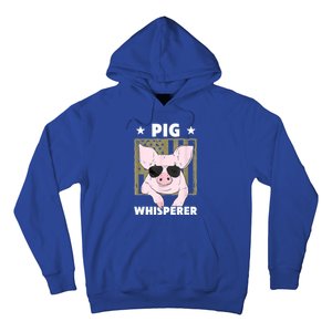 Pig Whisperer Pig Design For Hog Farmer Hoodie