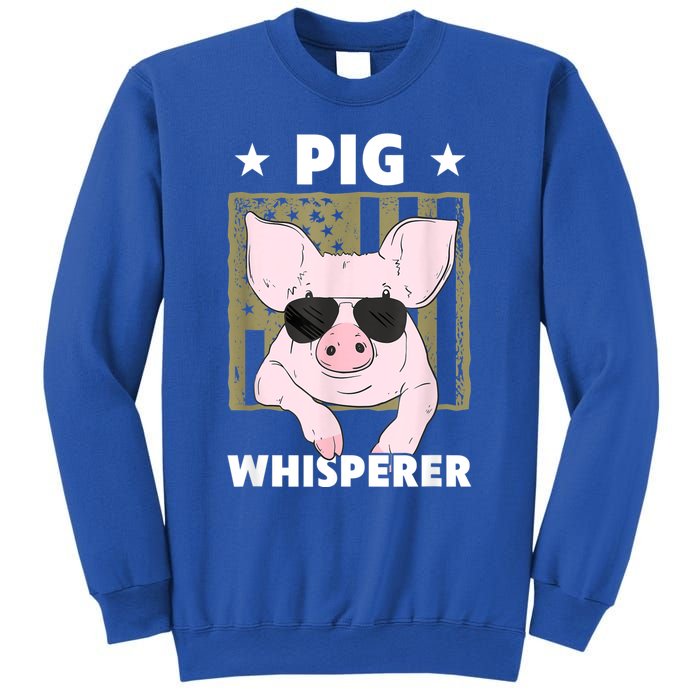 Pig Whisperer Pig Design For Hog Farmer Sweatshirt