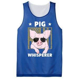 Pig Whisperer Pig Design For Hog Farmer Mesh Reversible Basketball Jersey Tank