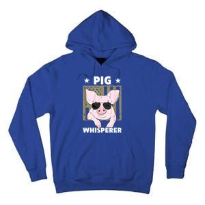 Pig Whisperer Pig Design For Hog Farmer Tall Hoodie