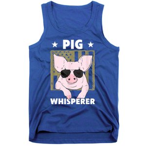 Pig Whisperer Pig Design For Hog Farmer Tank Top