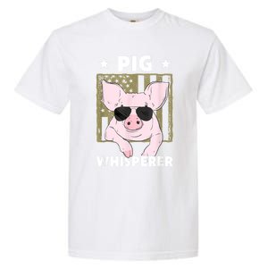 Pig Whisperer Pig Design For Hog Farmer Garment-Dyed Heavyweight T-Shirt