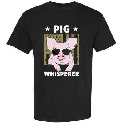 Pig Whisperer Pig Design For Hog Farmer Garment-Dyed Heavyweight T-Shirt