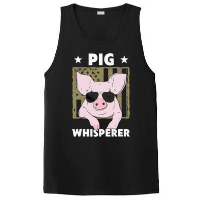 Pig Whisperer Pig Design For Hog Farmer PosiCharge Competitor Tank