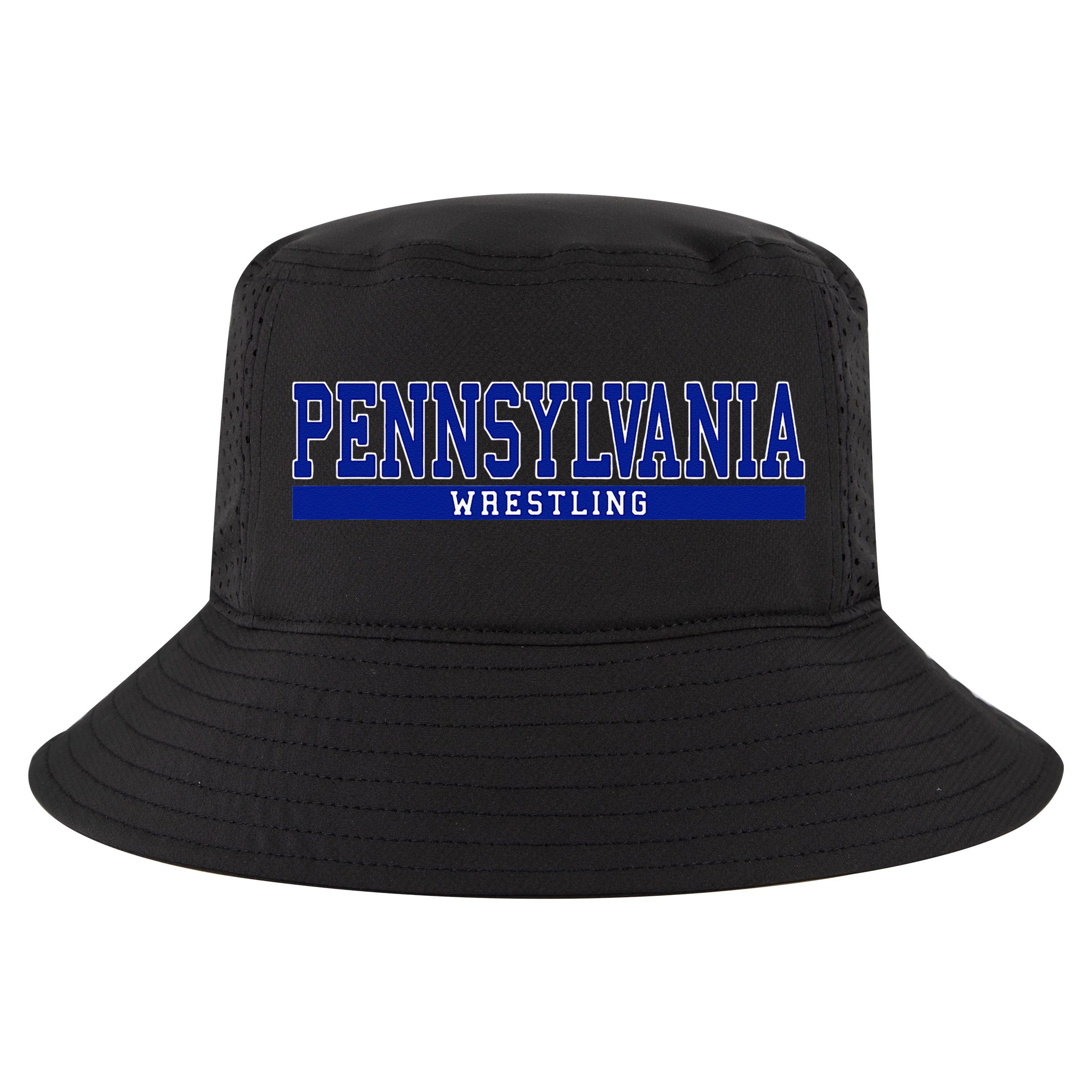 Pennsylvania Wrestling Cool Comfort Performance Bucket Hat