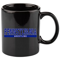 Pennsylvania Wrestling 11oz C Handle Ceramic Mug
