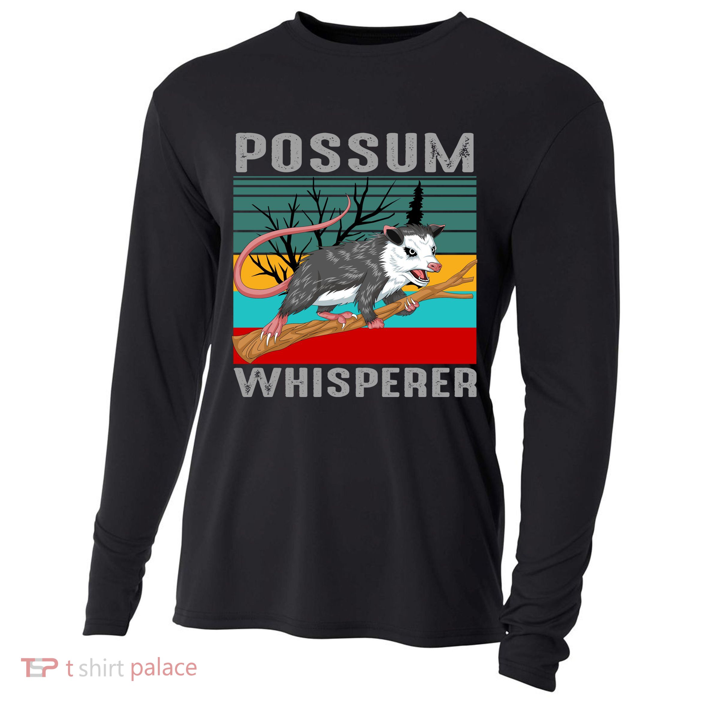 Possum Whisperer Cooling Performance Long Sleeve Crew