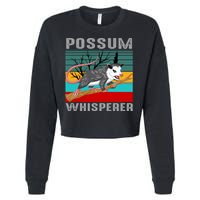 Possum Whisperer Cropped Pullover Crew