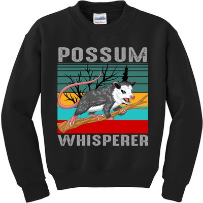 Possum Whisperer Kids Sweatshirt