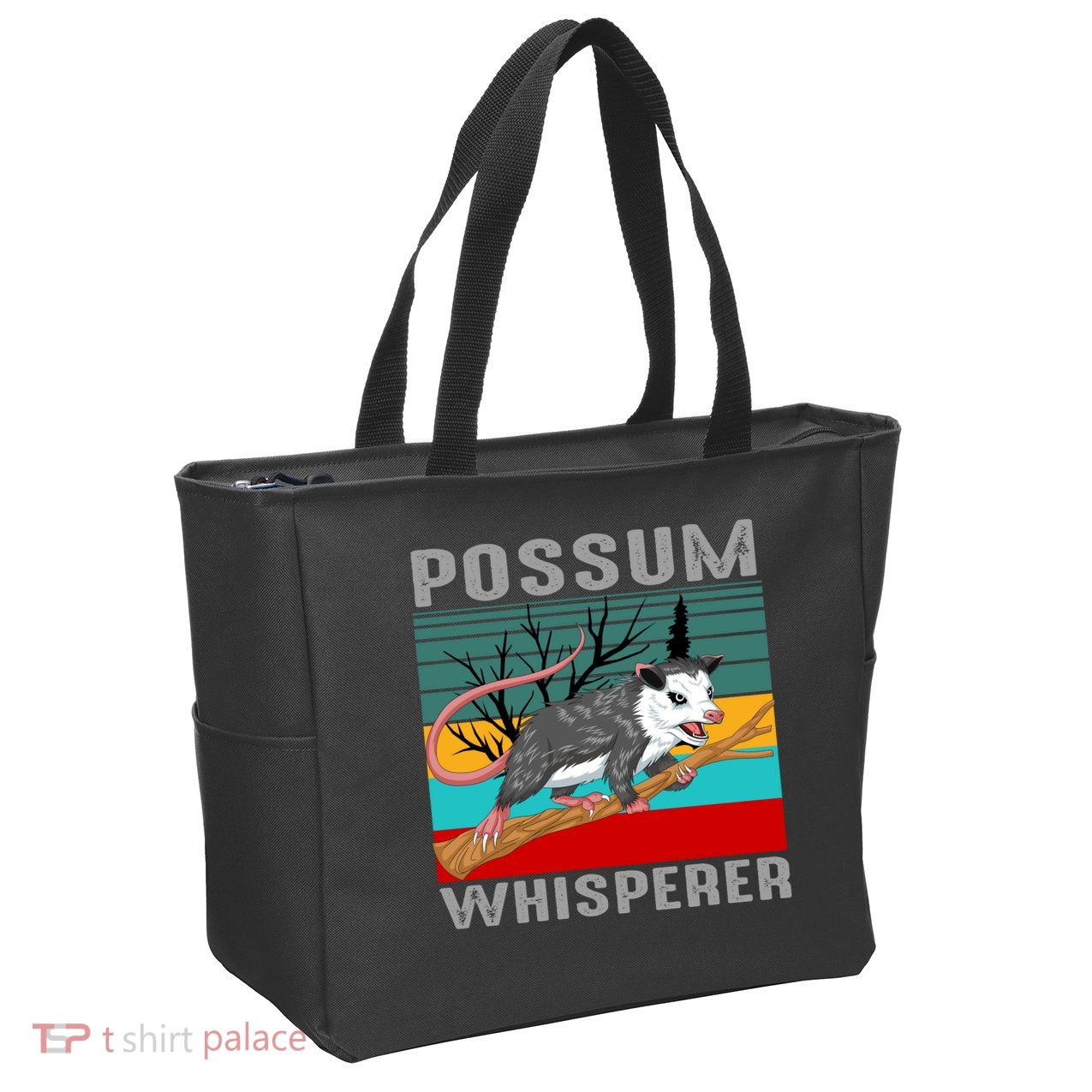 Possum Whisperer Zip Tote Bag