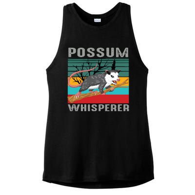 Possum Whisperer Ladies PosiCharge Tri-Blend Wicking Tank