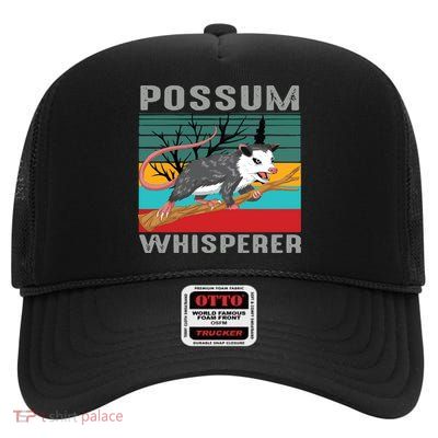 Possum Whisperer High Crown Mesh Back Trucker Hat