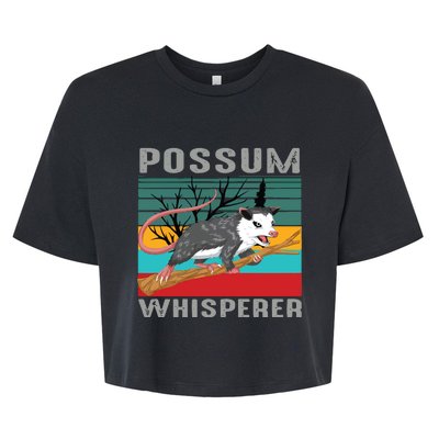 Possum Whisperer Bella+Canvas Jersey Crop Tee