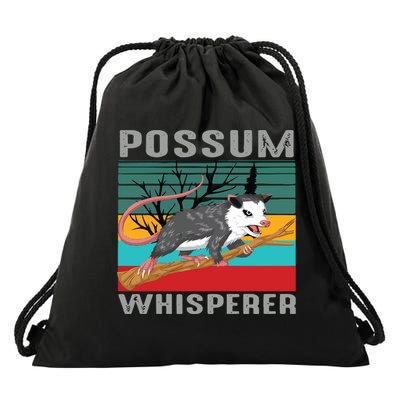 Possum Whisperer Drawstring Bag