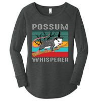 Possum Whisperer Women's Perfect Tri Tunic Long Sleeve Shirt