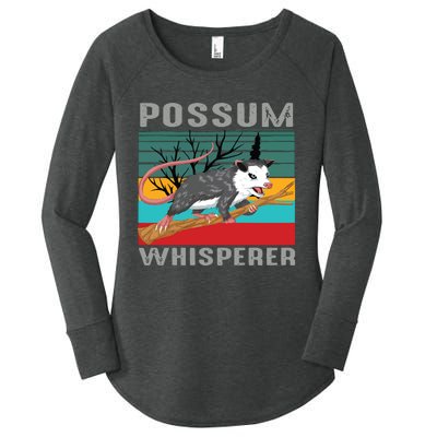 Possum Whisperer Women's Perfect Tri Tunic Long Sleeve Shirt