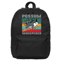 Possum Whisperer 16 in Basic Backpack