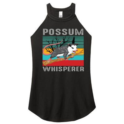 Possum Whisperer Women's Perfect Tri Rocker Tank