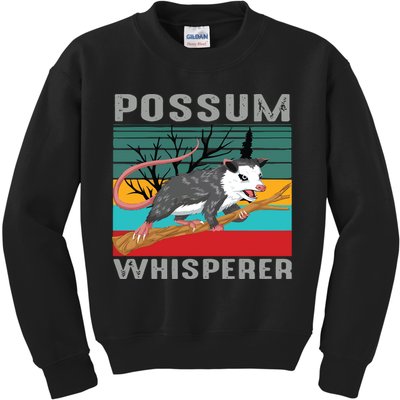 Possum Whisperer Kids Sweatshirt