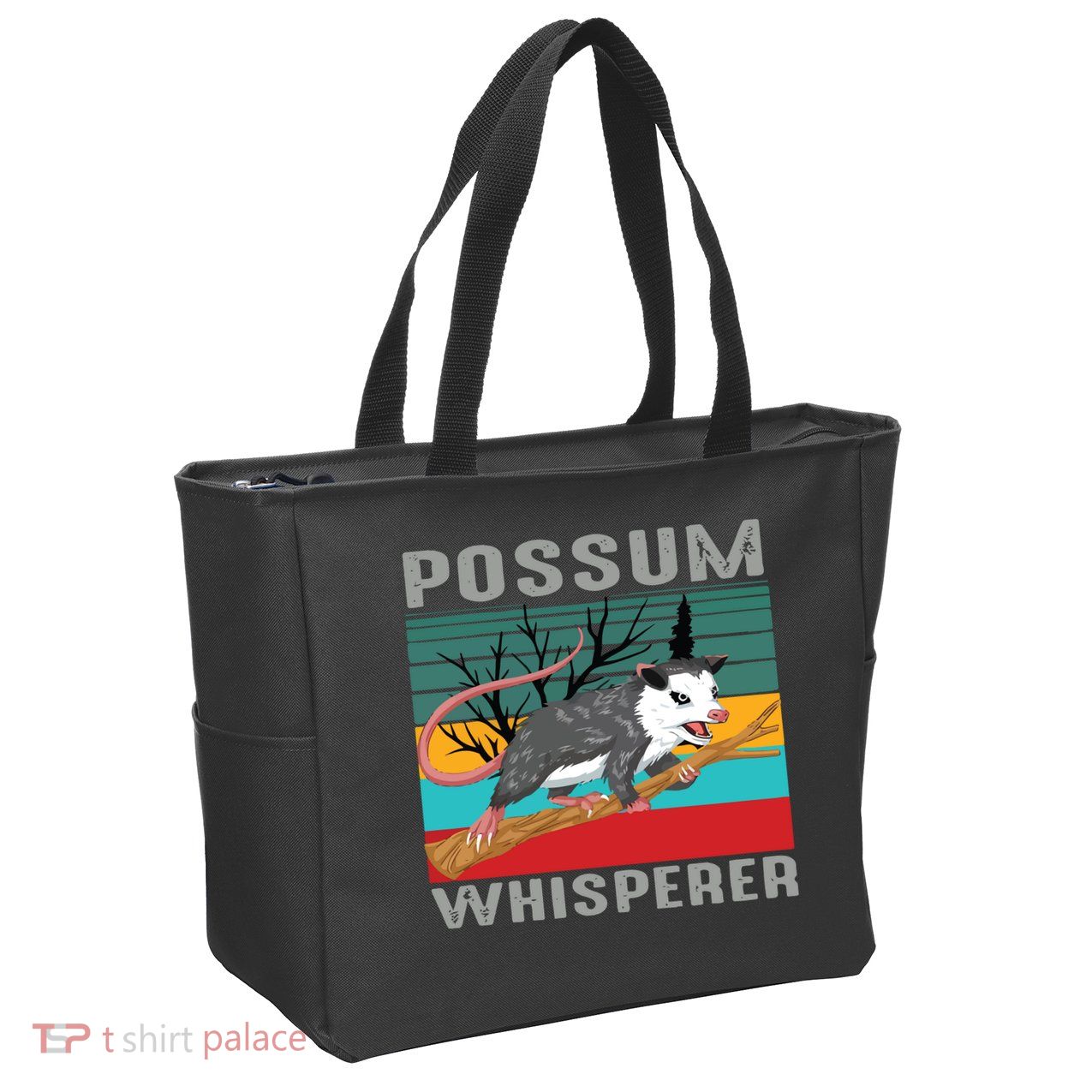 Possum Whisperer Zip Tote Bag