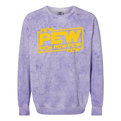 Pew Wars Colorblast Crewneck Sweatshirt