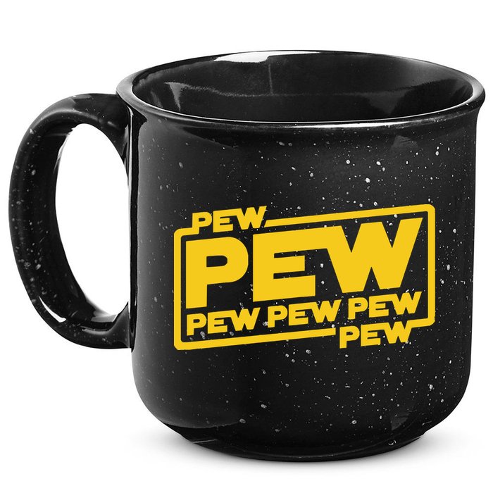 Pew Wars 15oz Campfire Ceramic Mug