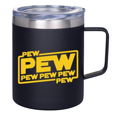 Pew Wars 12oz Stainless Steel Coffee Mug