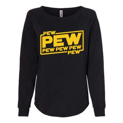 Pew Wars Womens California Wash Sweatshirt